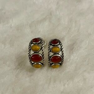 Carolyn pollack stone earrings